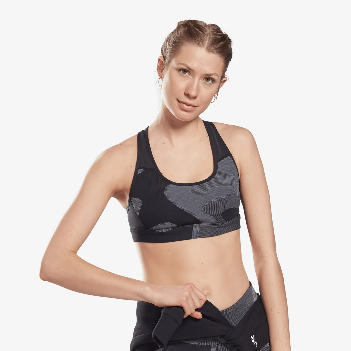 REEBOK Sportski grudnjak TS Lux Racer Bra-Jacquard 
