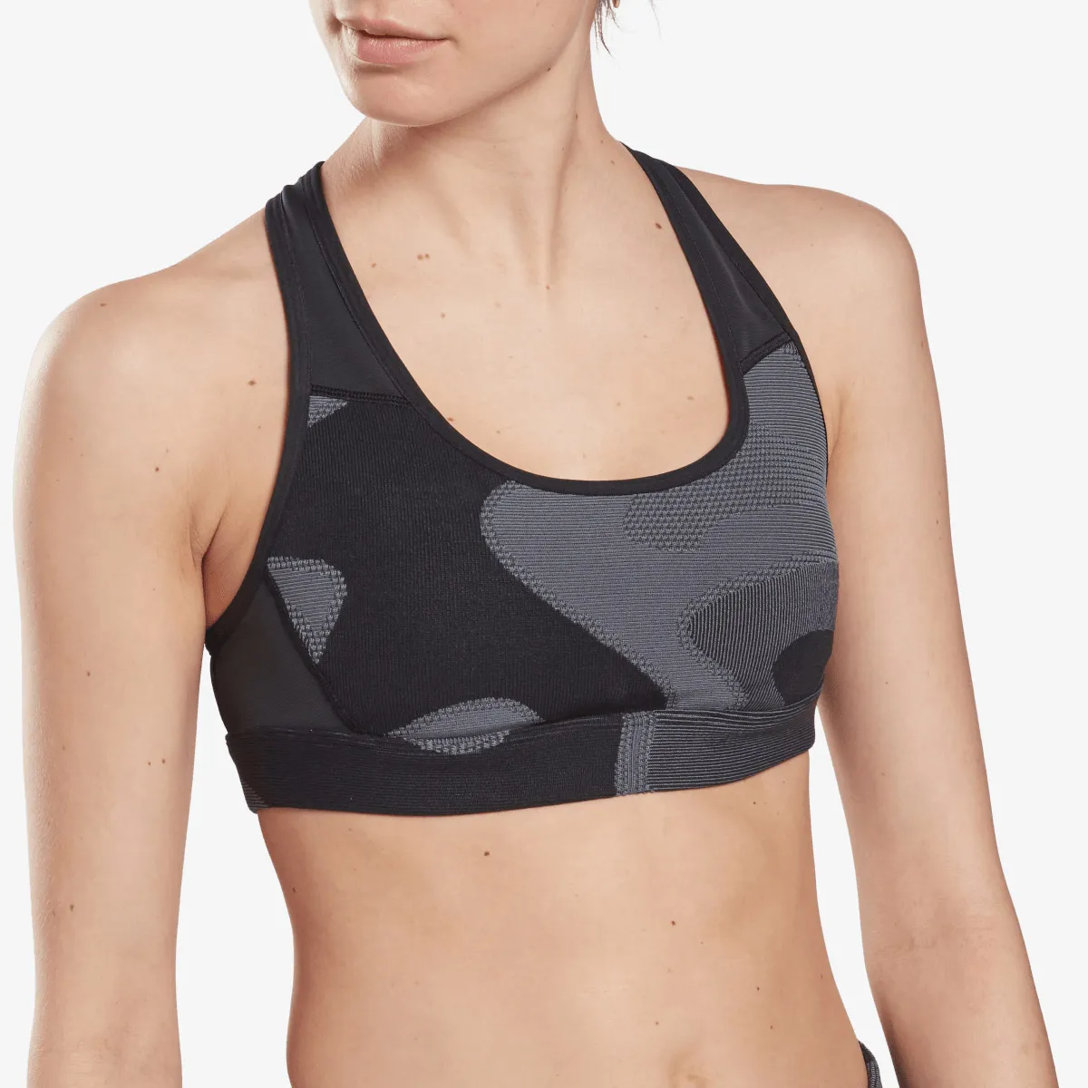 REEBOK Sportski grudnjak TS Lux Racer Bra-Jacquard 