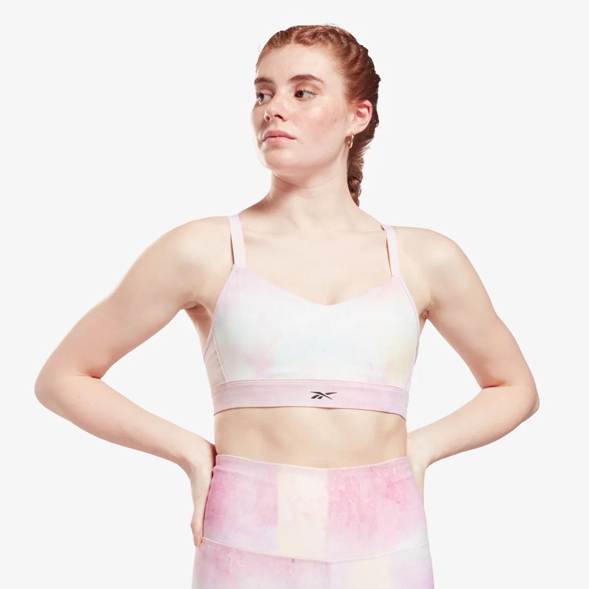 REEBOK Sportski grudnjak SR Lux Strappy Bra- DF 