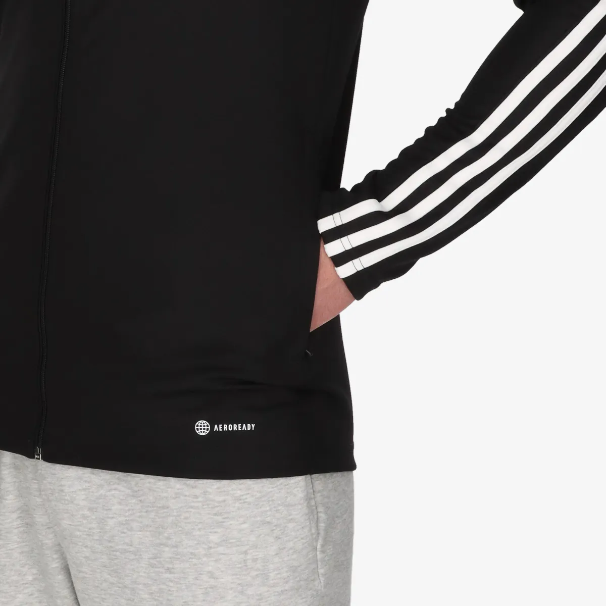 ADIDAS Majica s patentom TIRO TK JKT ES 