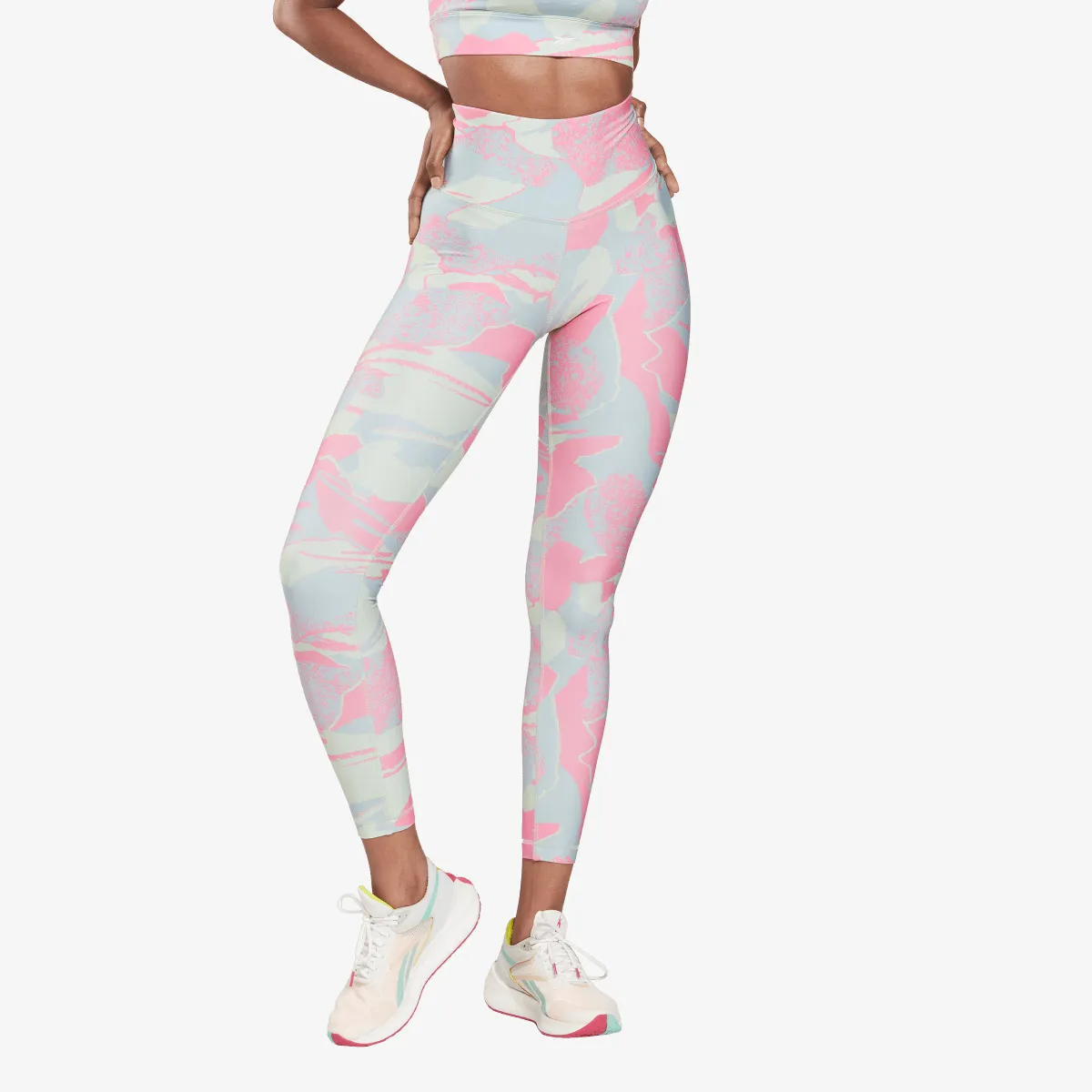 REEBOK Tajice WOR AOP Tight 