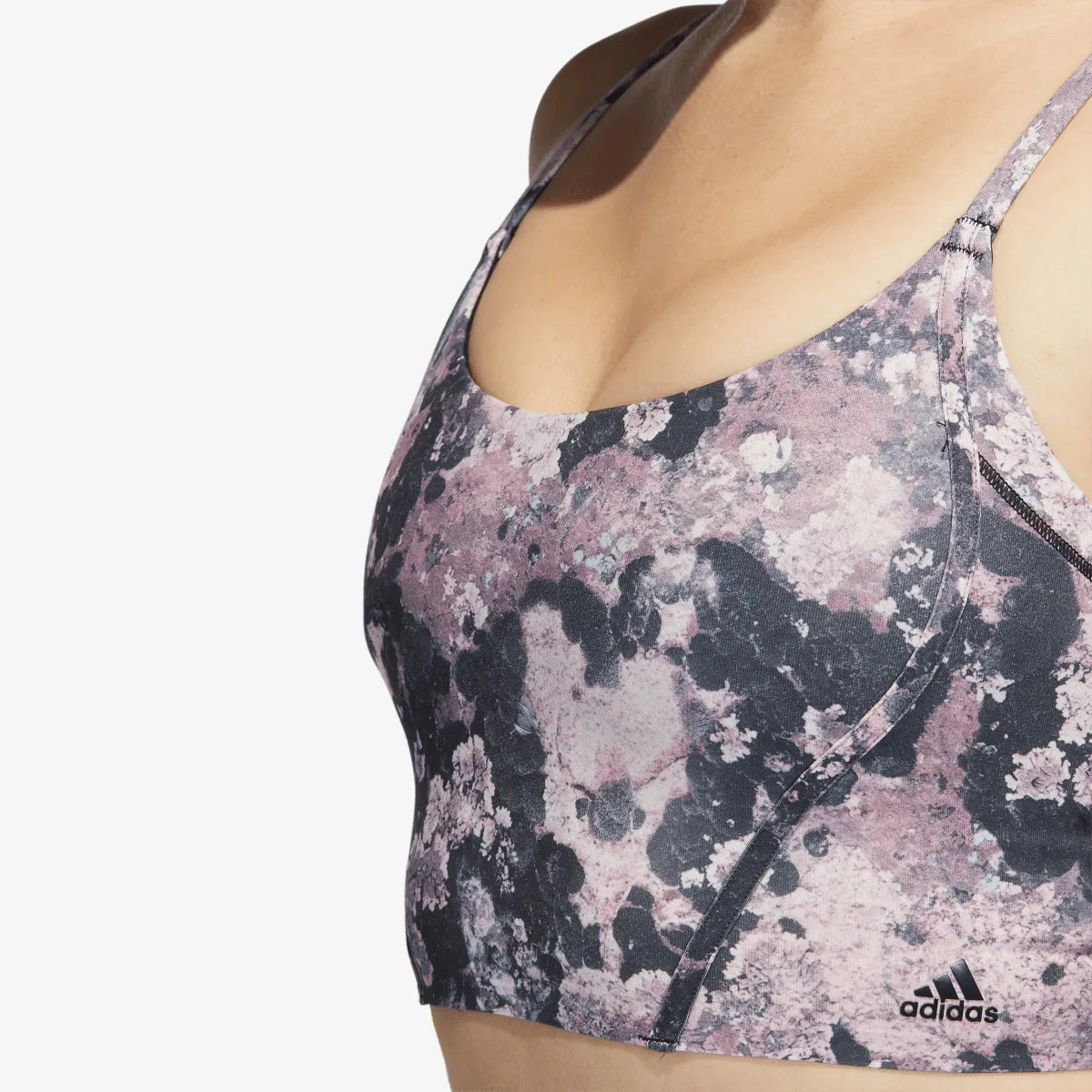 ADIDAS Sportski grudnjak YO LS LL AOP 