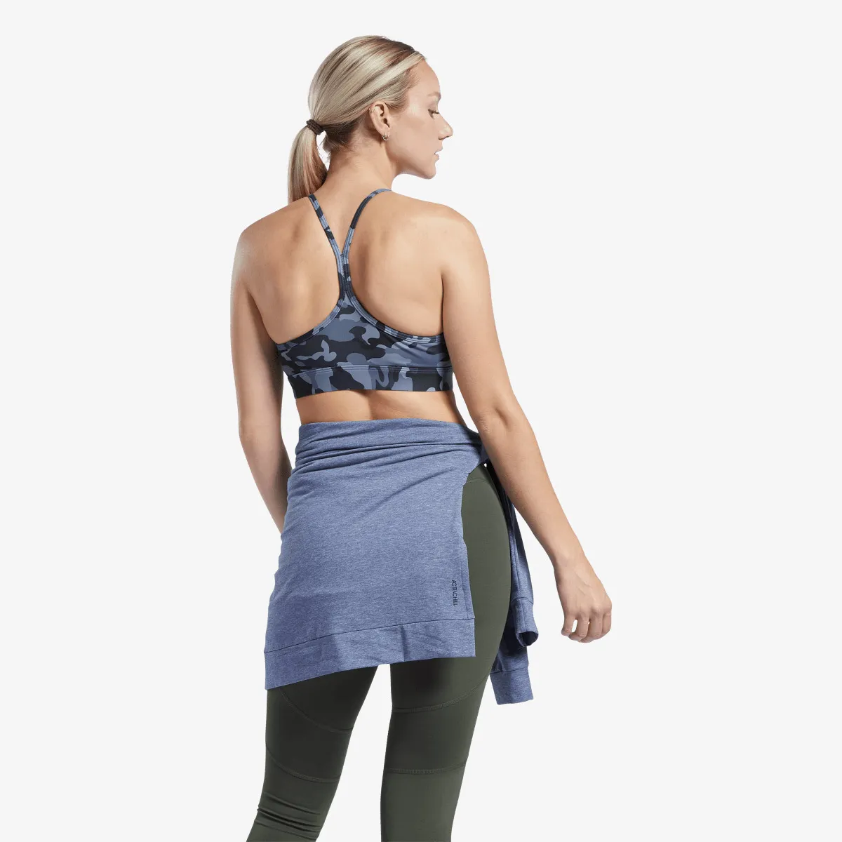 REEBOK Sportski grudnjak TS Lux Skinny Bra - Camo 
