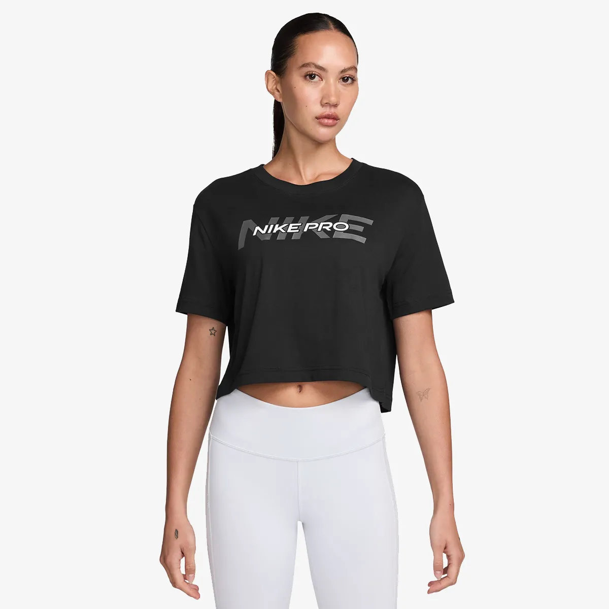 NIKE T-Shirt W NK PRO SS CRP TEE FA24 