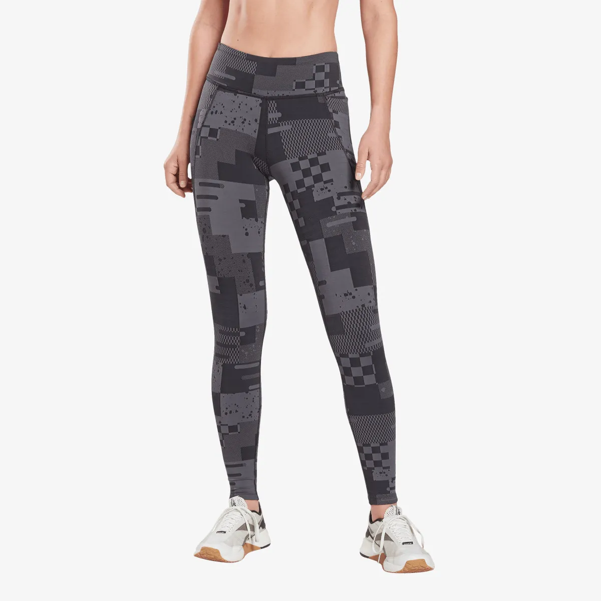 REEBOK Tajice TS Lux Tight- Jacquard 