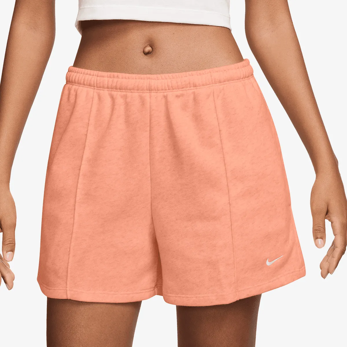 NIKE Kratke hlače W NSW NK CHLL FT MR 4IN SHORT 