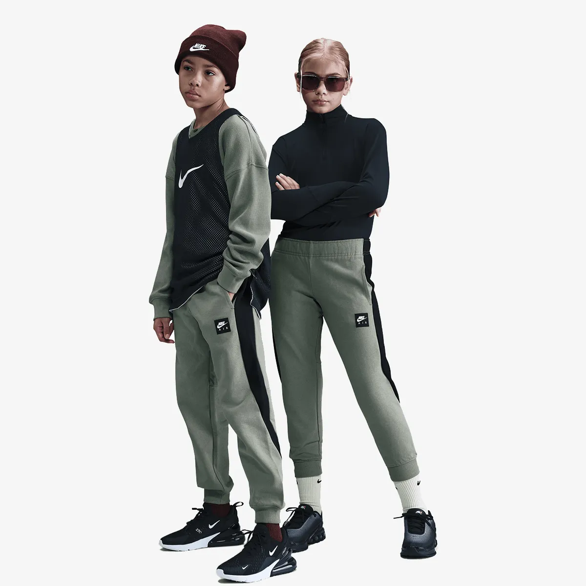 NIKE Hlače K NIKE AIR FLC JOGGER -PD 