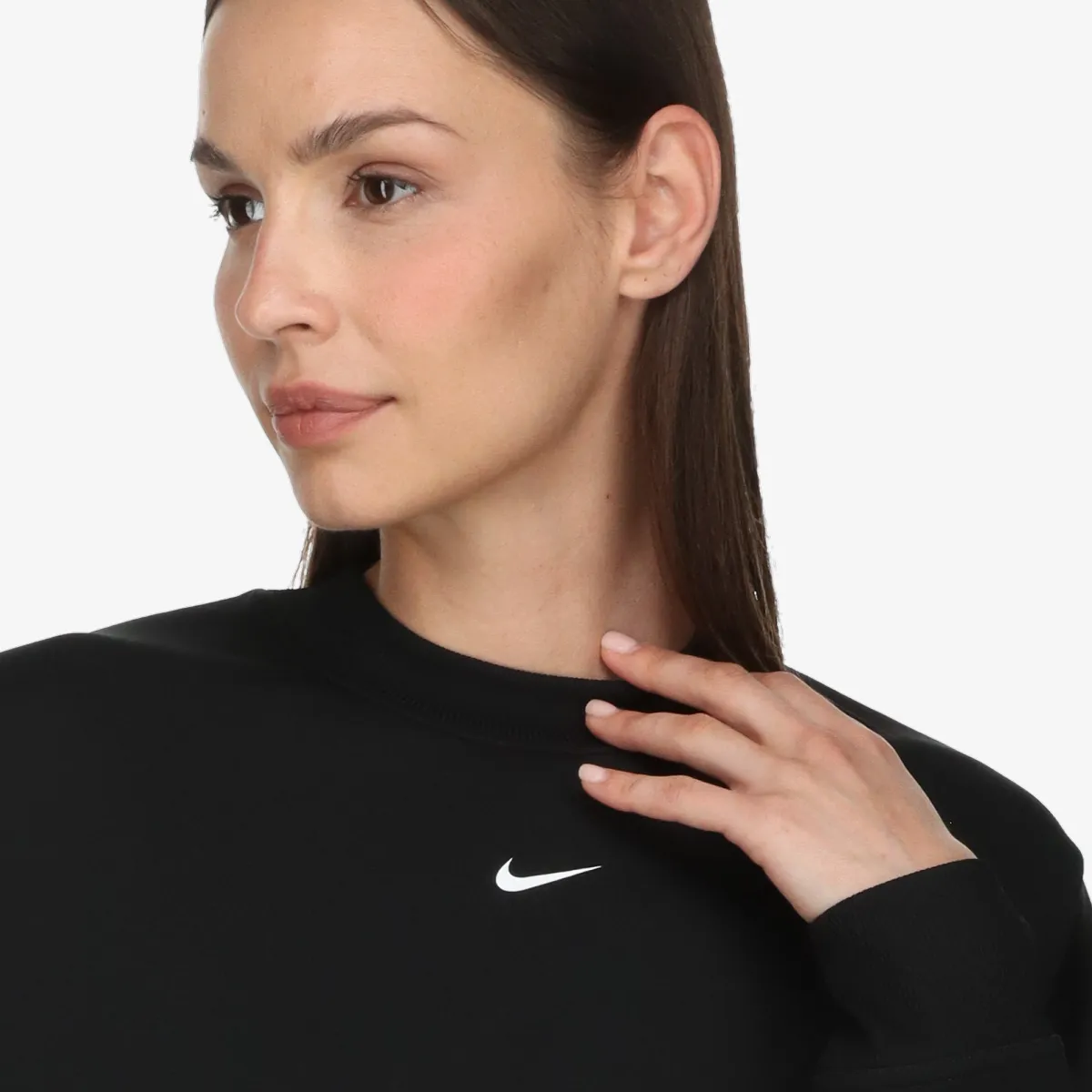 NIKE Majica s kapuljačom W NK PRIMA DF CREW TOP GG