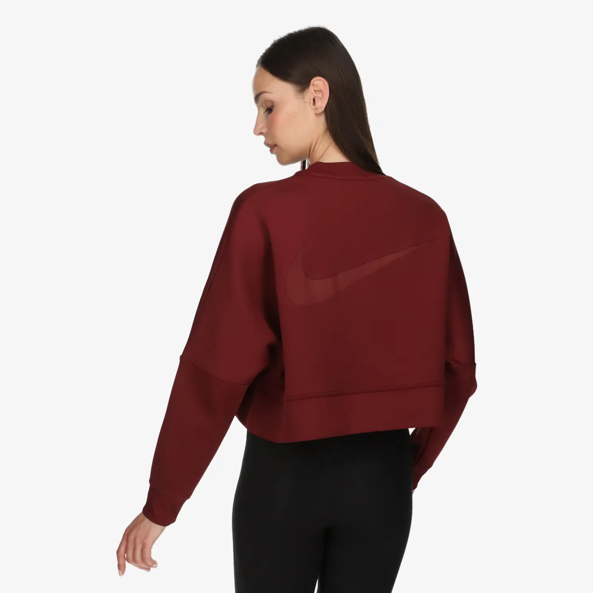 NIKE Majica s kapuljačom W NK PRIMA DF CREW TOP GG