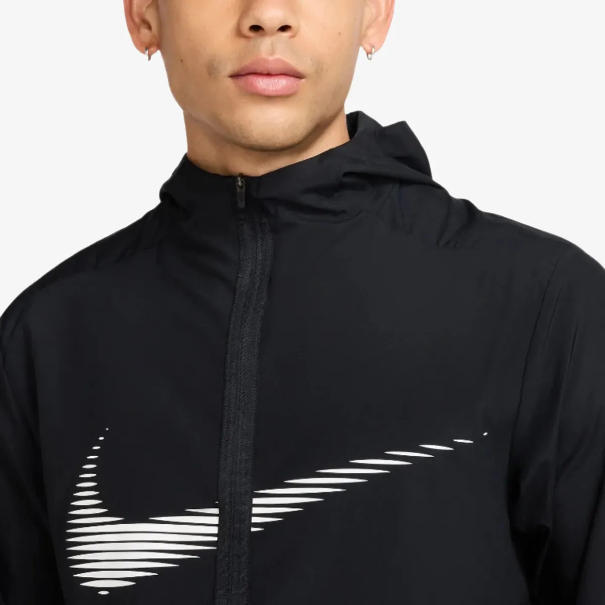 NIKE Majica s kapuljačom M NK DF FORM HD JKT SWOOSH 