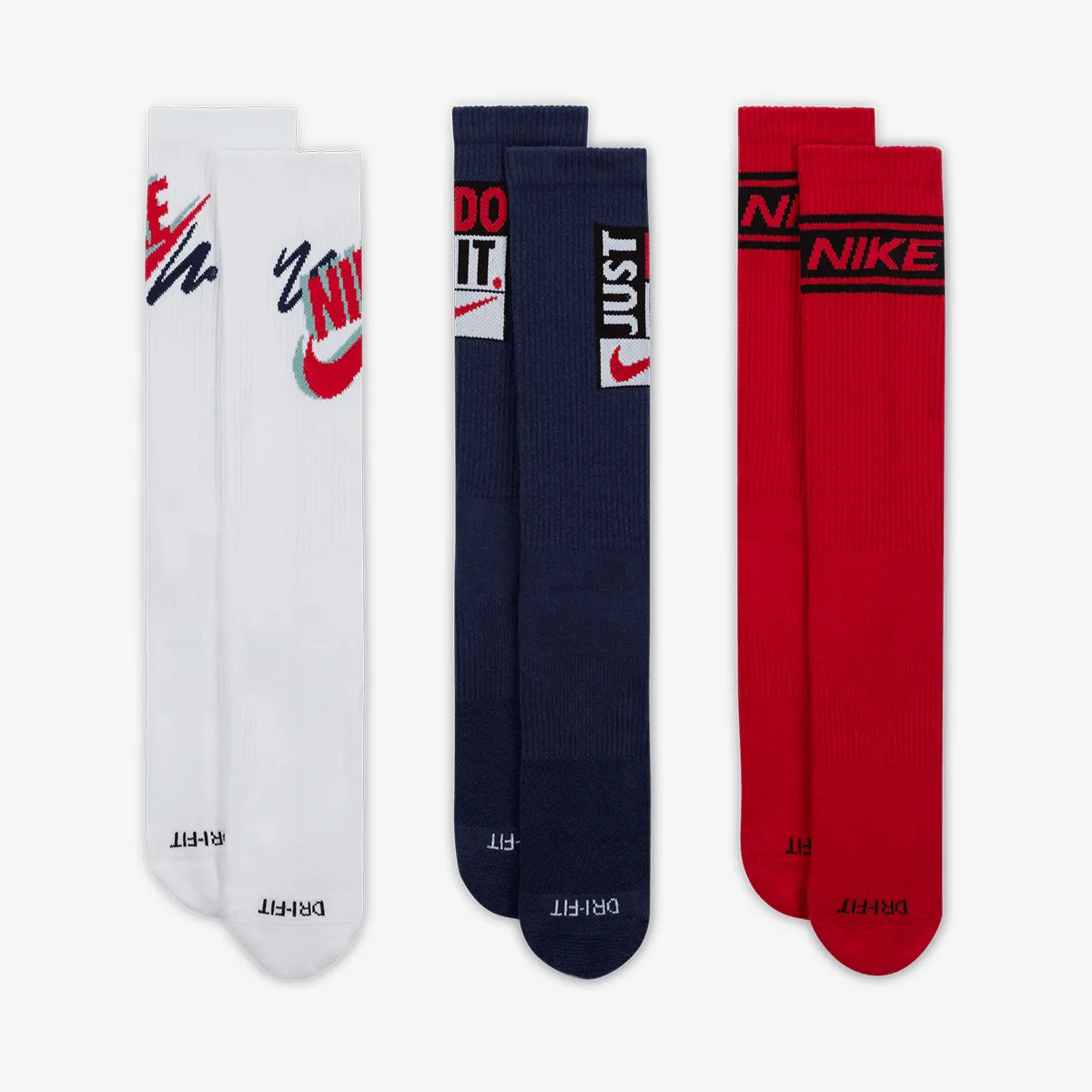 NIKE Čarape U NK ED PLS CREW 3PR SPORT 144