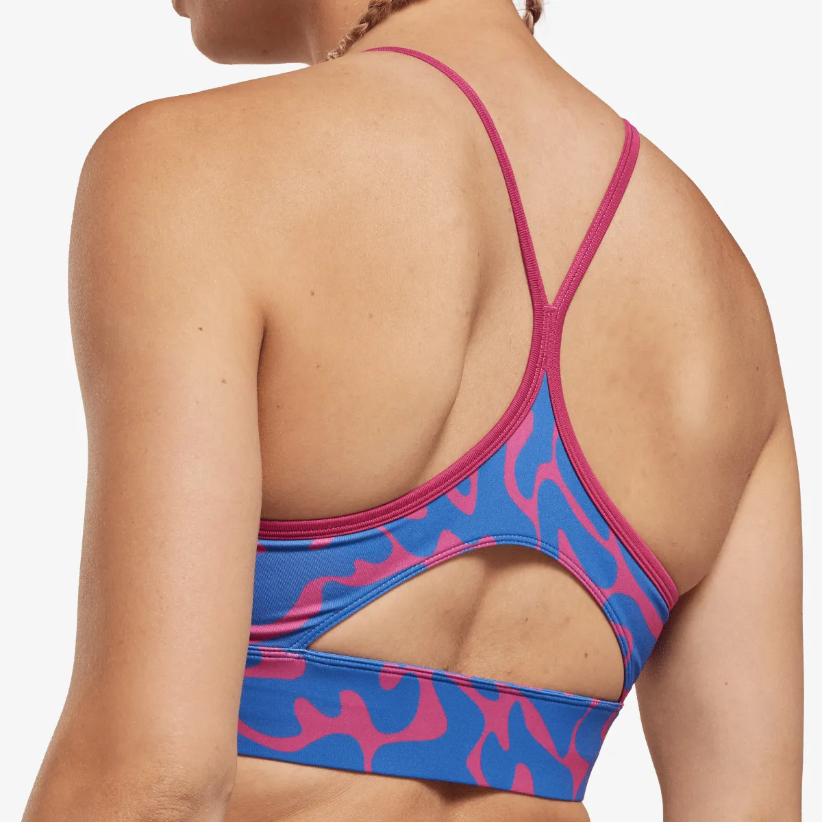 REEBOK Sportski grudnjak WOR AOP Tri Back Bra 
