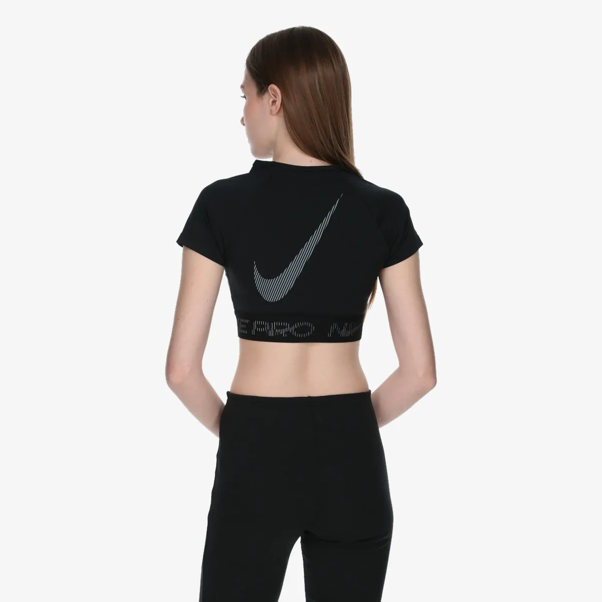 NIKE Top W NP DF SS CROP TOP TT GX 