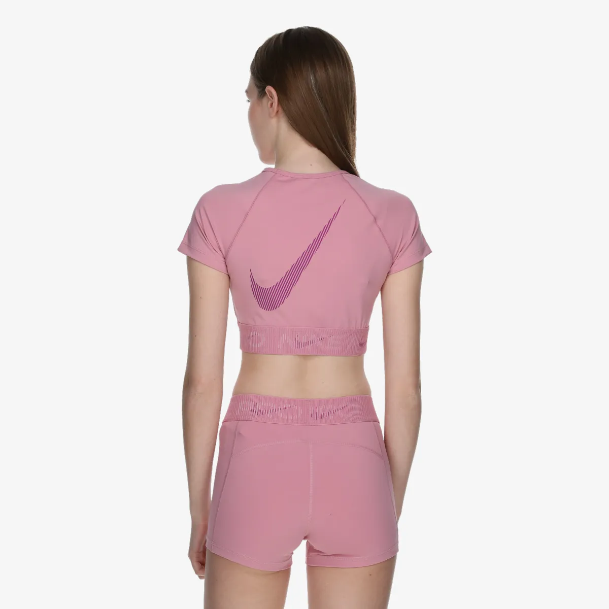 NIKE Top W NP DF SS CROP TOP TT GX 