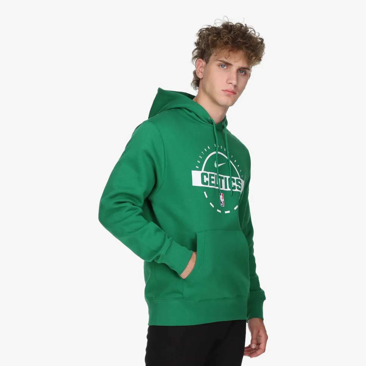 NIKE Majica s kapuljačom BOS MNK CLUB PRC FLC PO HDY 