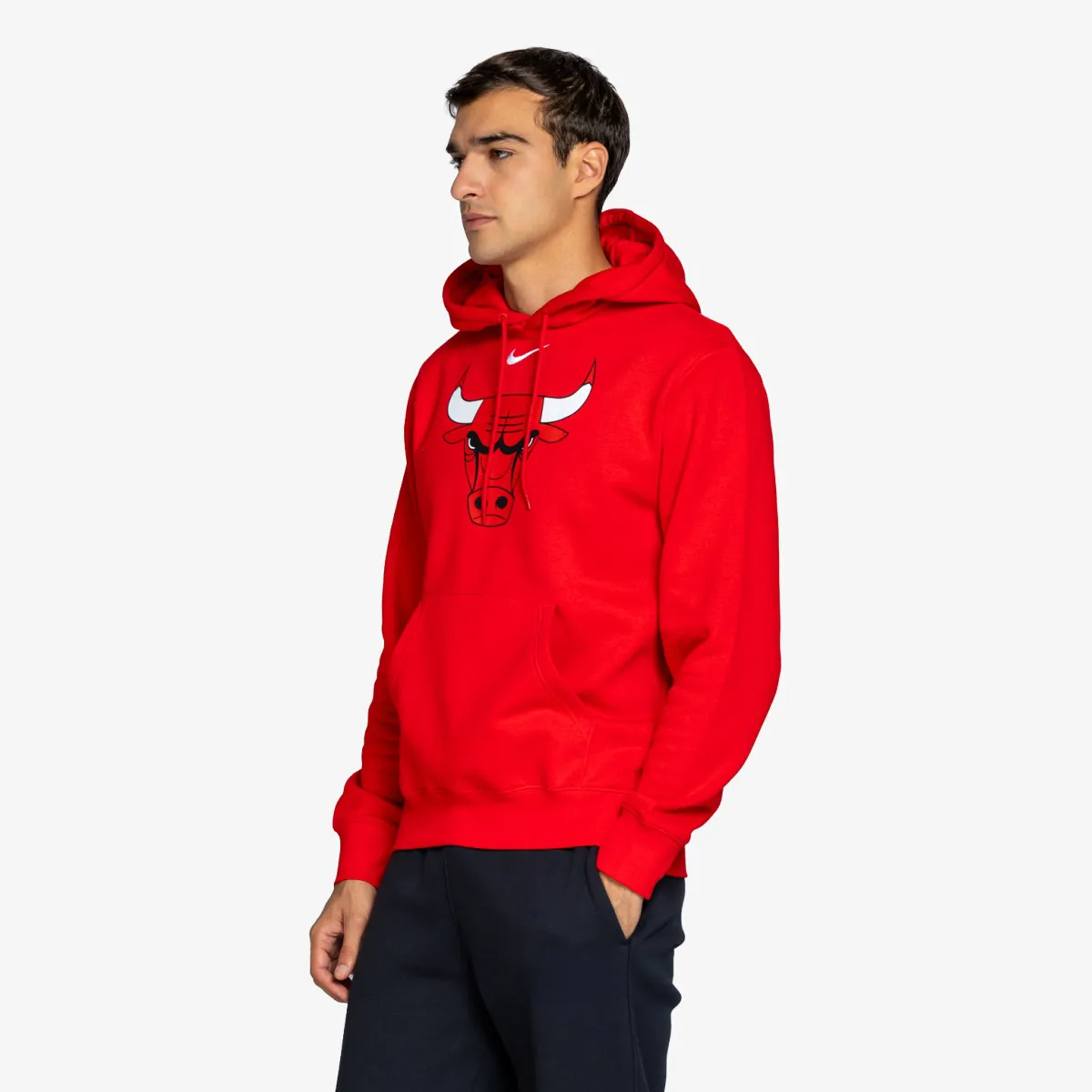 NIKE Majica s kapuljačom CHI MNK CLUB HDY PO LOGO