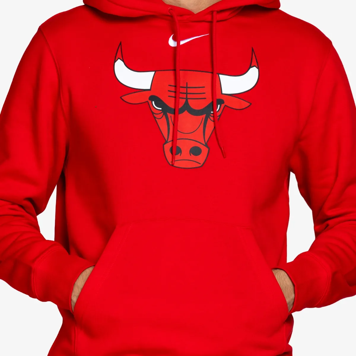 NIKE Majica s kapuljačom CHI MNK CLUB HDY PO LOGO