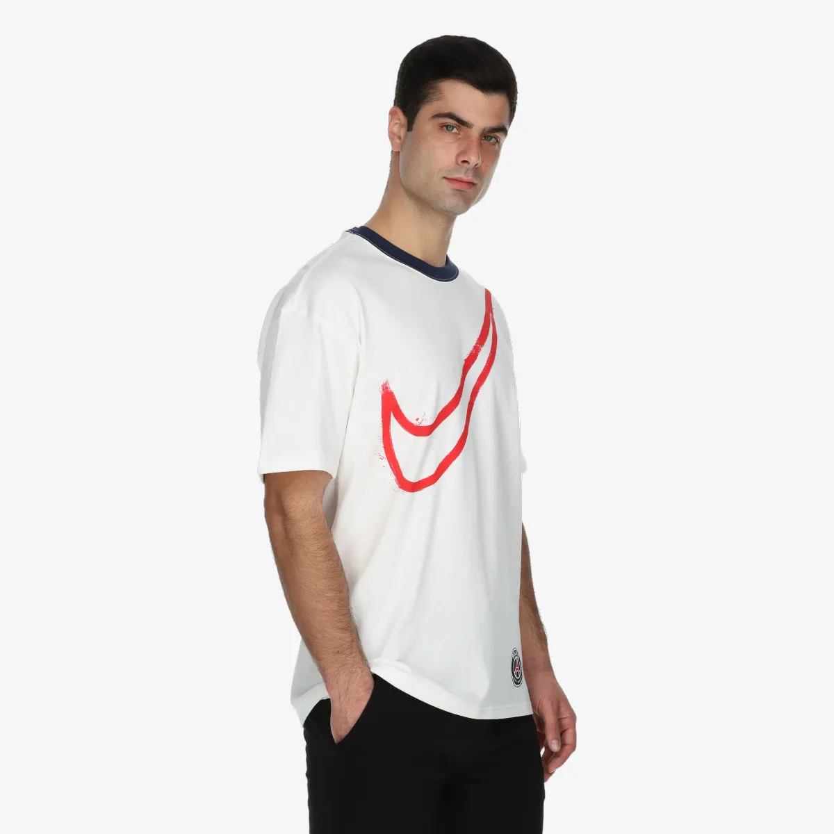 NIKE T-Shirt PSG M NK OVSZ SWOOSH TEE 