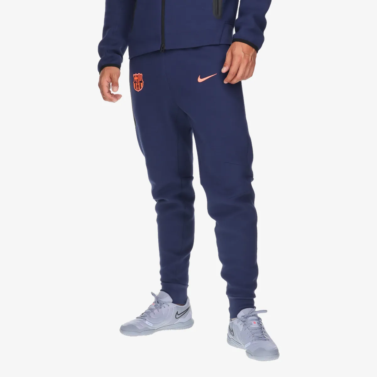 NIKE Hlače FCB MNSW TECH FLC JGR PANT 3R