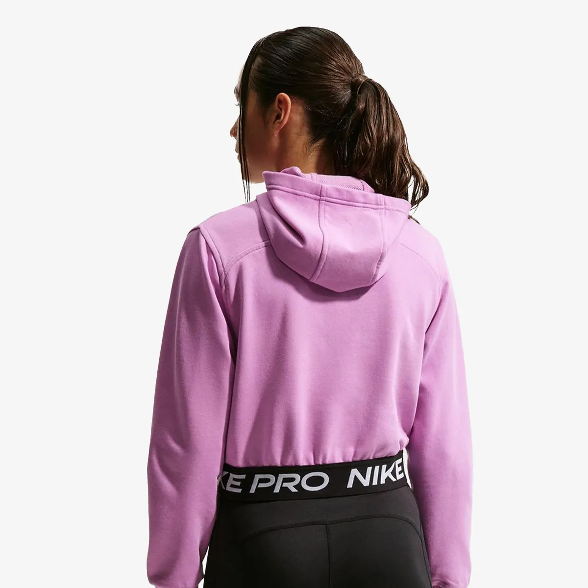 NIKE Majica s kapuljačom s patentom G NP DF FZ FLC HDY 