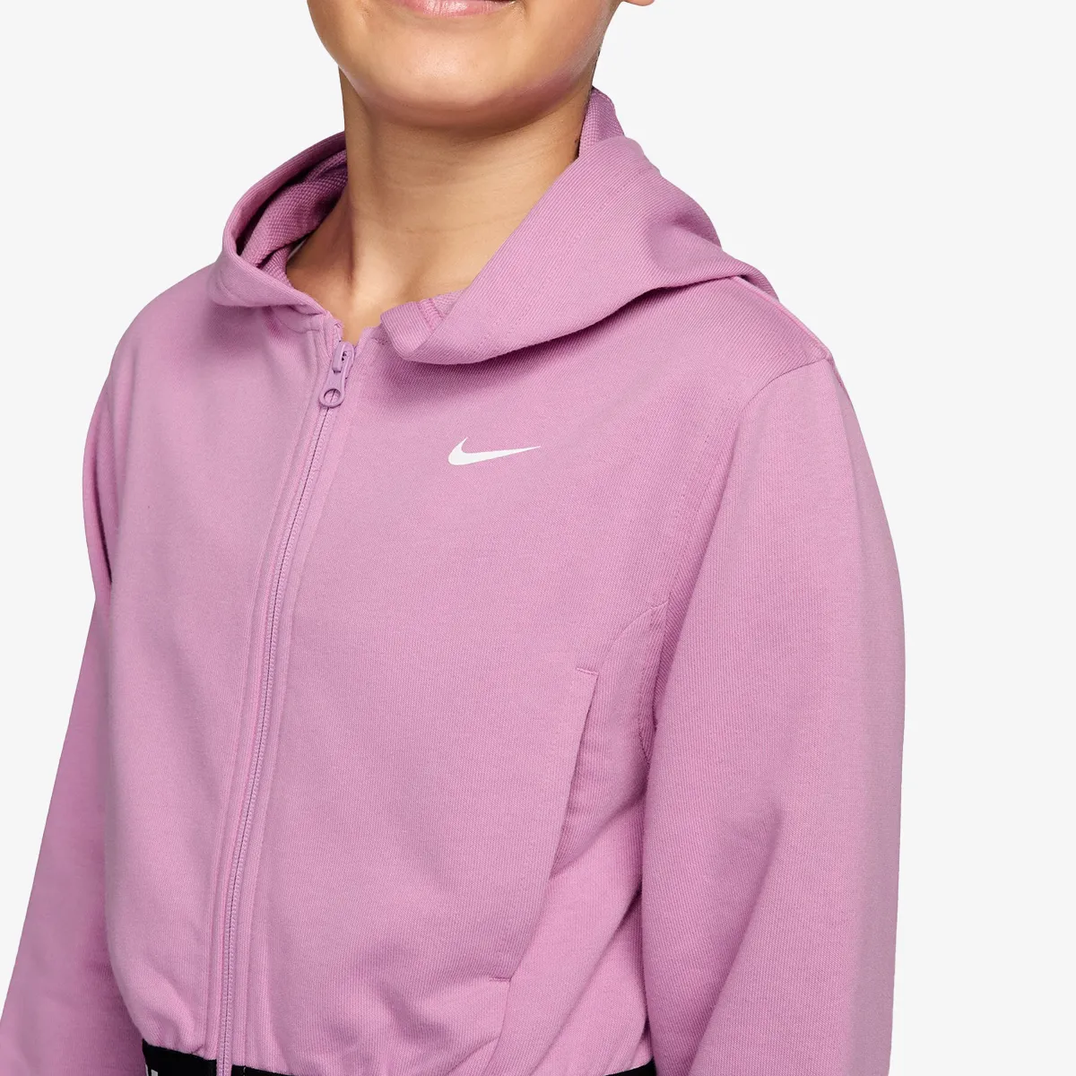 NIKE Majica s kapuljačom s patentom G NP DF FZ FLC HDY 