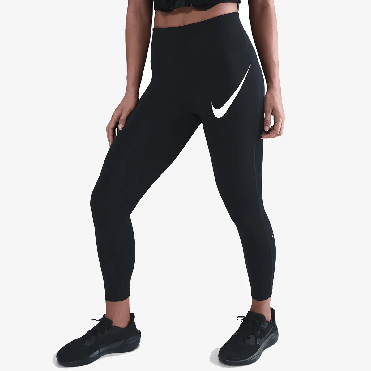 NIKE Tajice W NK DF TEMPO HR 7/8 TGT SWHBR
