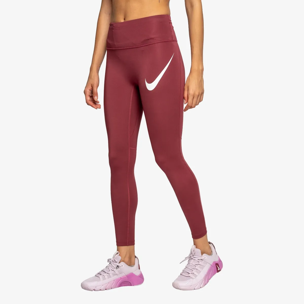 NIKE Tajice W NK DF TEMPO HR 7/8 TGT SWHBR