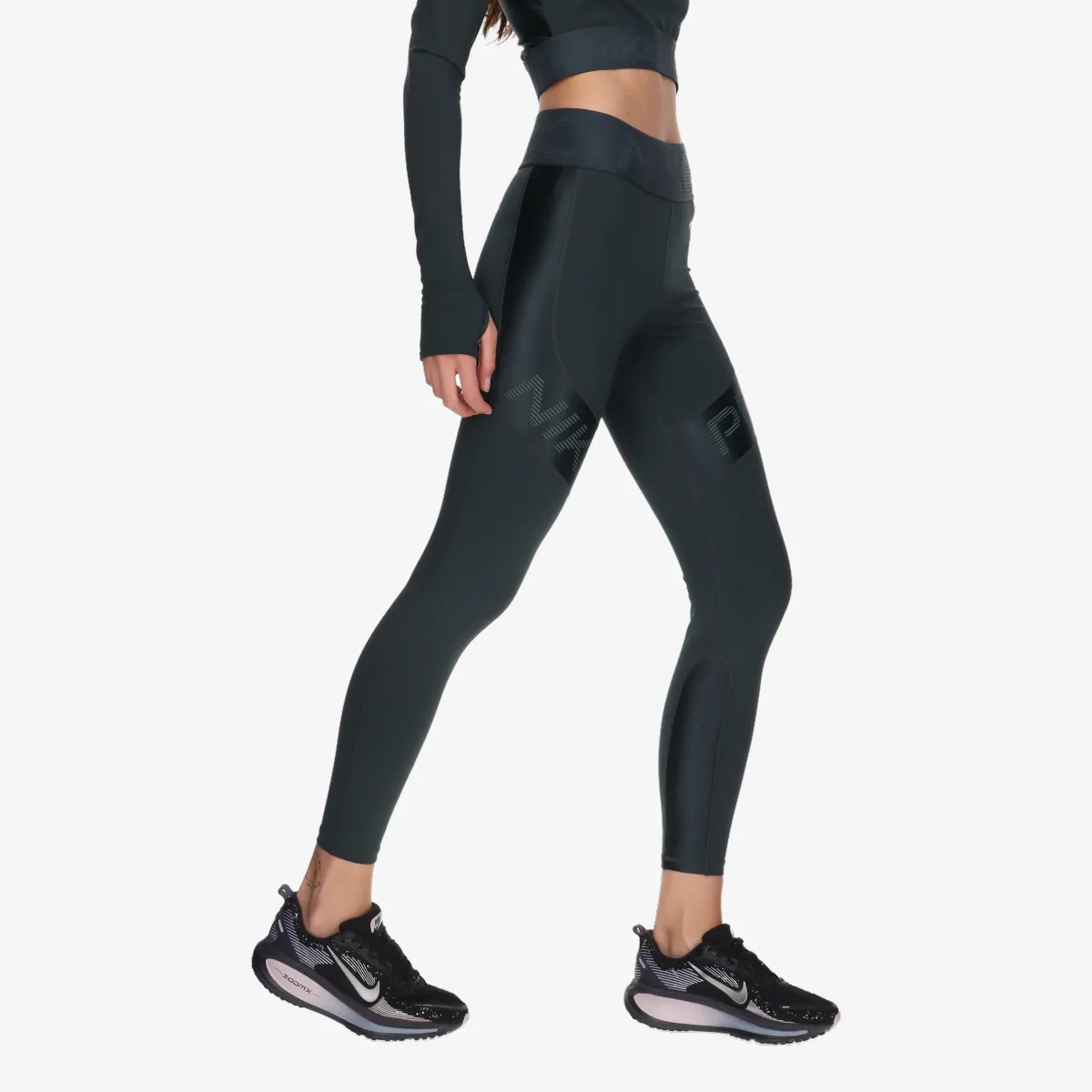 NIKE Tajice W NP DF SCULPT HR 7/8 TGT GG 