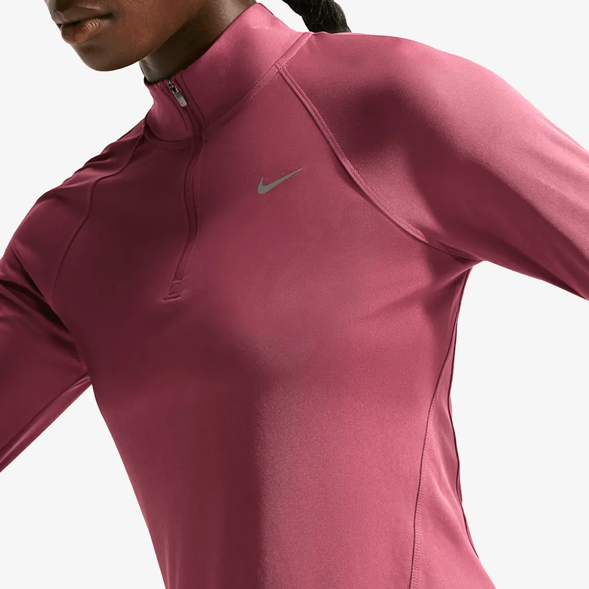 NIKE Majica dugih rukava W NK TEMPO DF HZ TP 