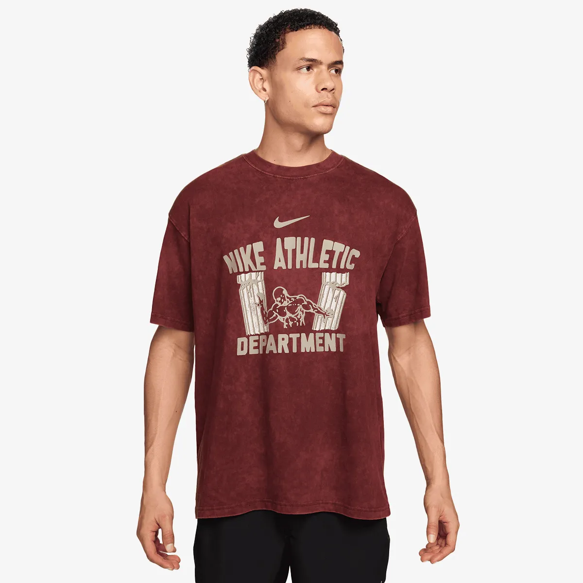 NIKE T-Shirt M NK TEE M90 GYM HRiTGE HO25 