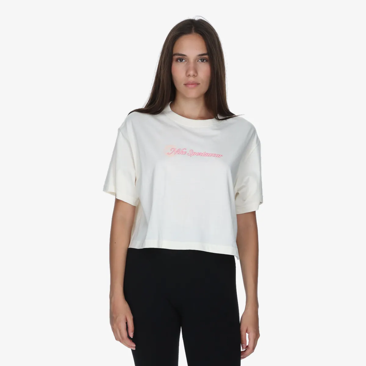 NIKE T-Shirt W NSW CLUB SS CROP TEE CC 