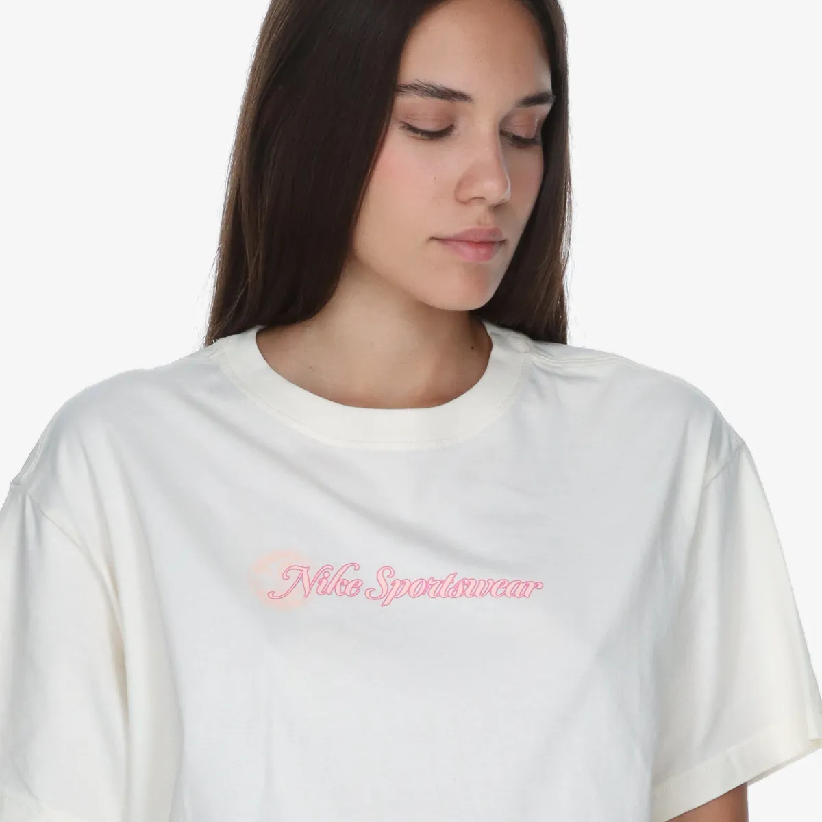 NIKE T-Shirt W NSW CLUB SS CROP TEE CC 