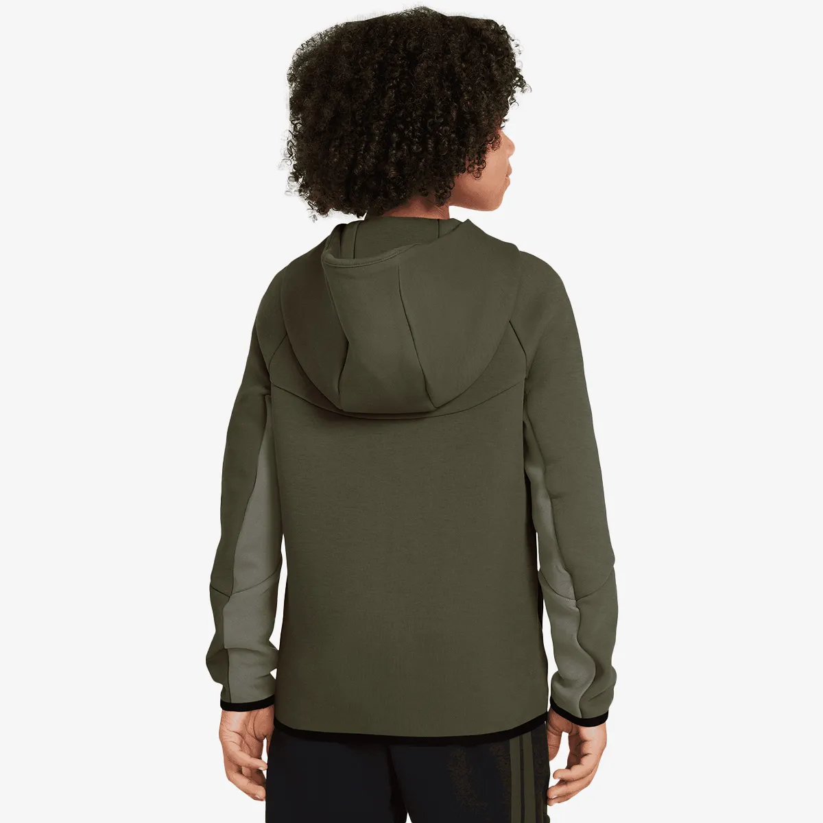 NIKE Majica s kapuljačom s patentom B NSW TCH FLC FZ - PD