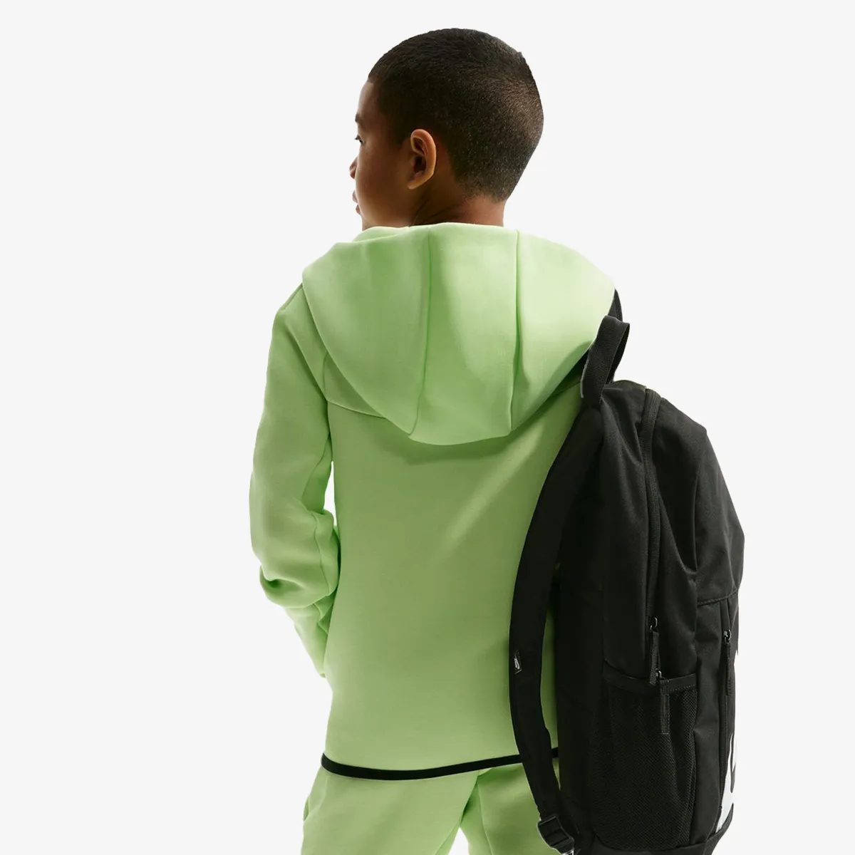 NIKE Majica s kapuljačom s patentom B NSW TCH FLC FZ - PD 