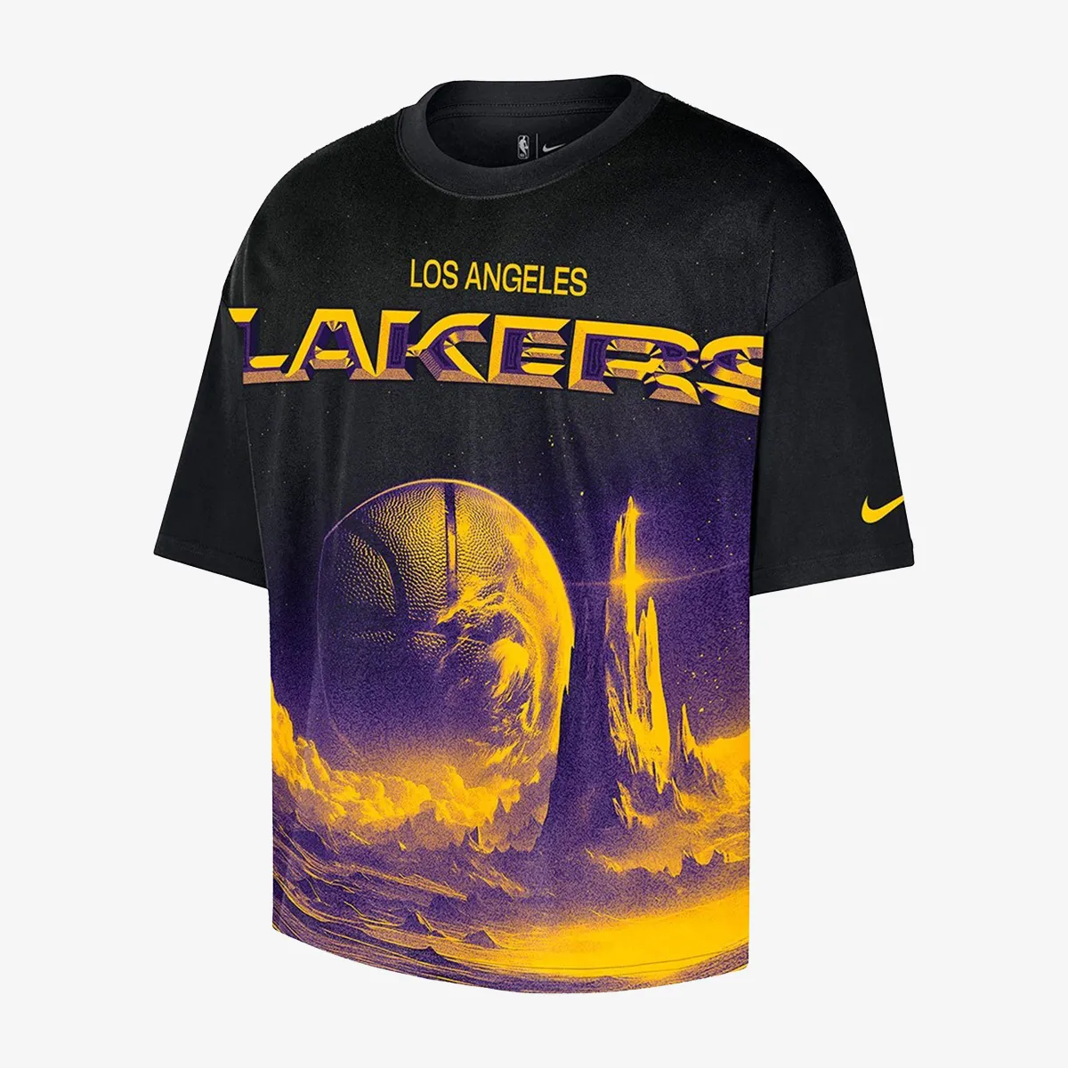 NIKE T-Shirt LAL M NK CTS OGC SS BOXY 