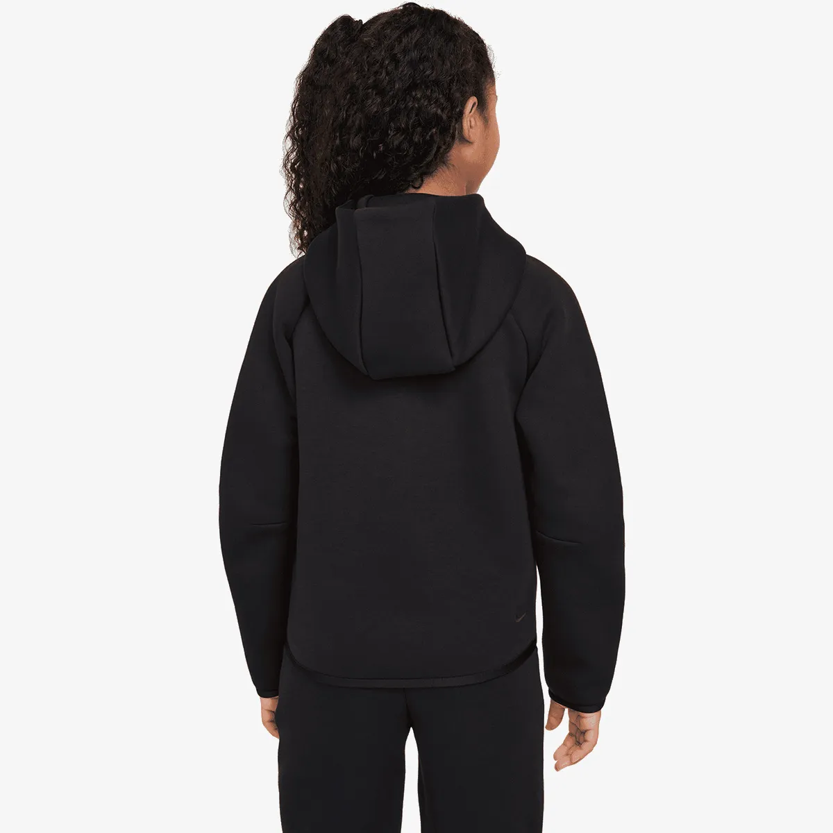 NIKE Majica s kapuljačom s patentom G NSW TCH FLC HD FZ LS - PD 