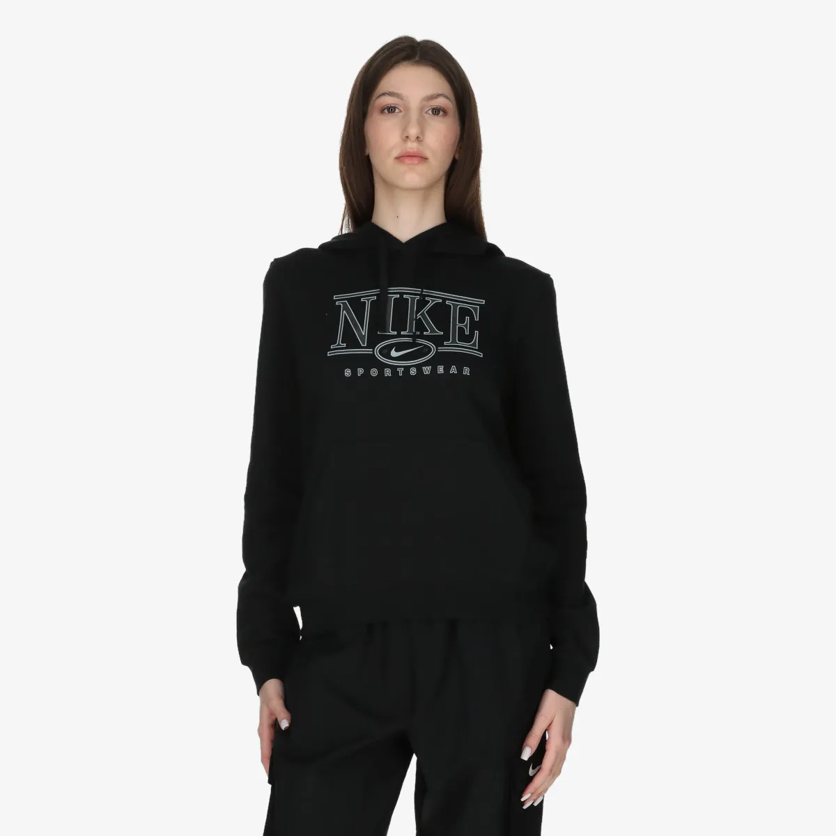 NIKE Majica s kapuljačom W NSW CLUB FLC STD GX HDY 