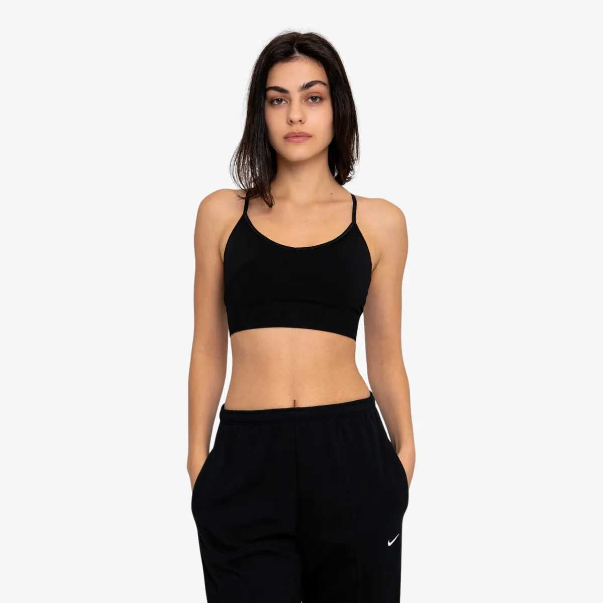 NIKE Sportski grudnjak W NP DF SMLS LS BRA