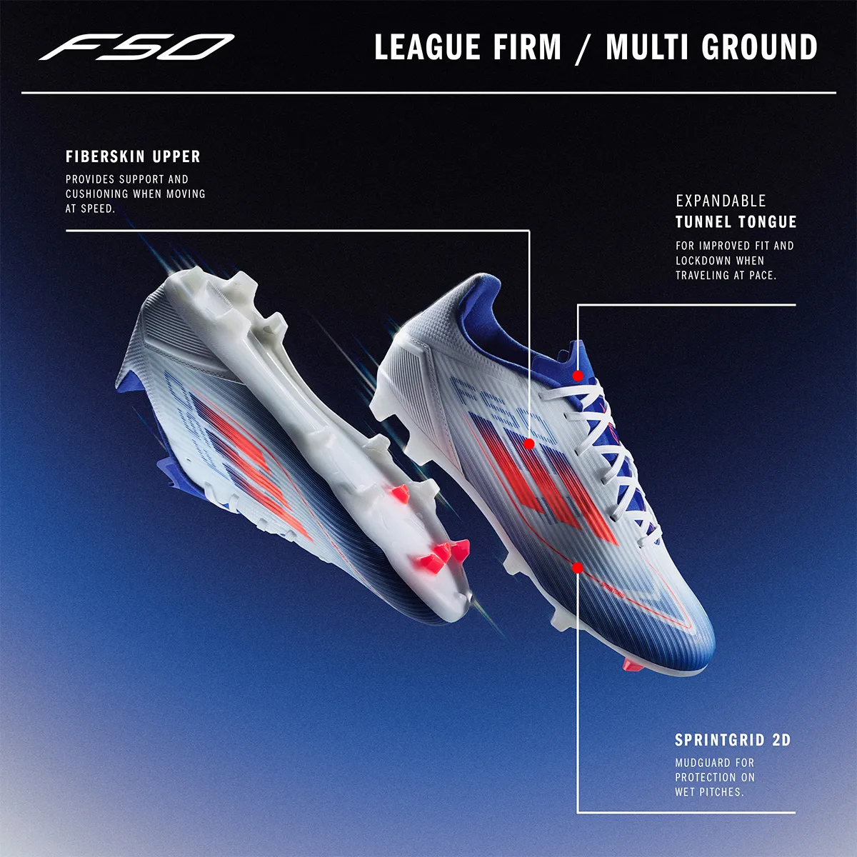 ADIDAS Kopačke F50 LEAGUE FG/MG 