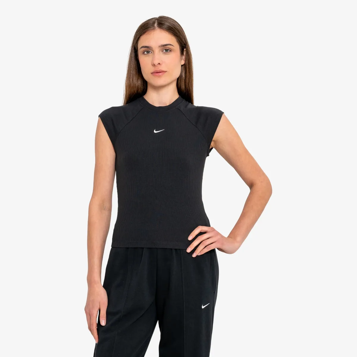 NIKE T-Shirt W NSW CHILL KNIT RIB SS TOP