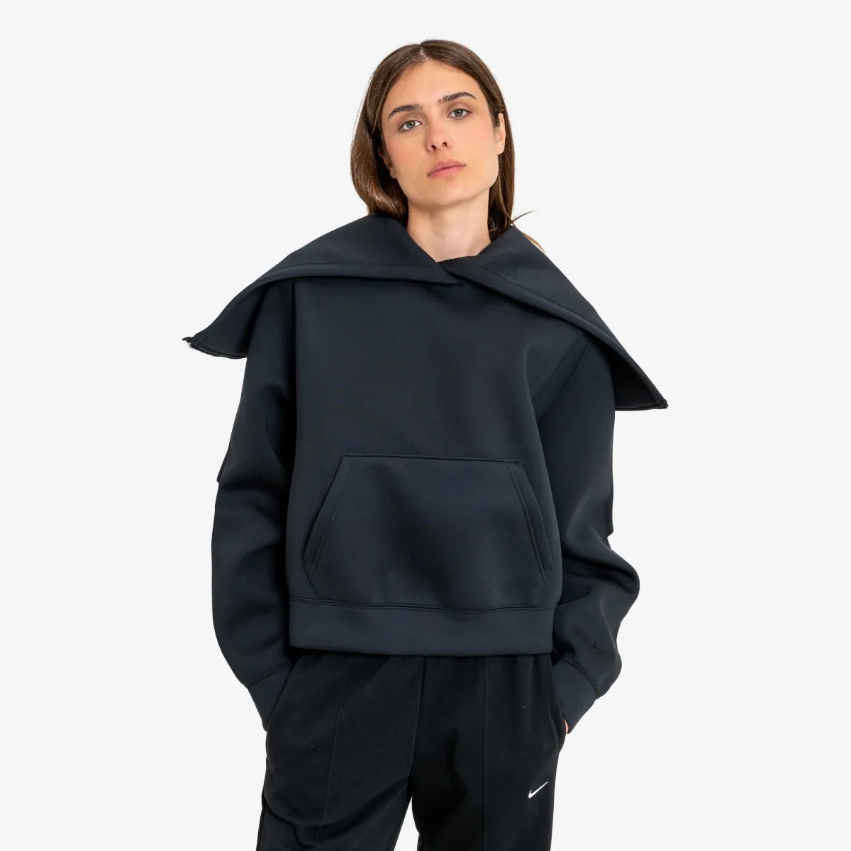 NIKE Majica s kapuljačom W NSW PREGAME FLC HDY
