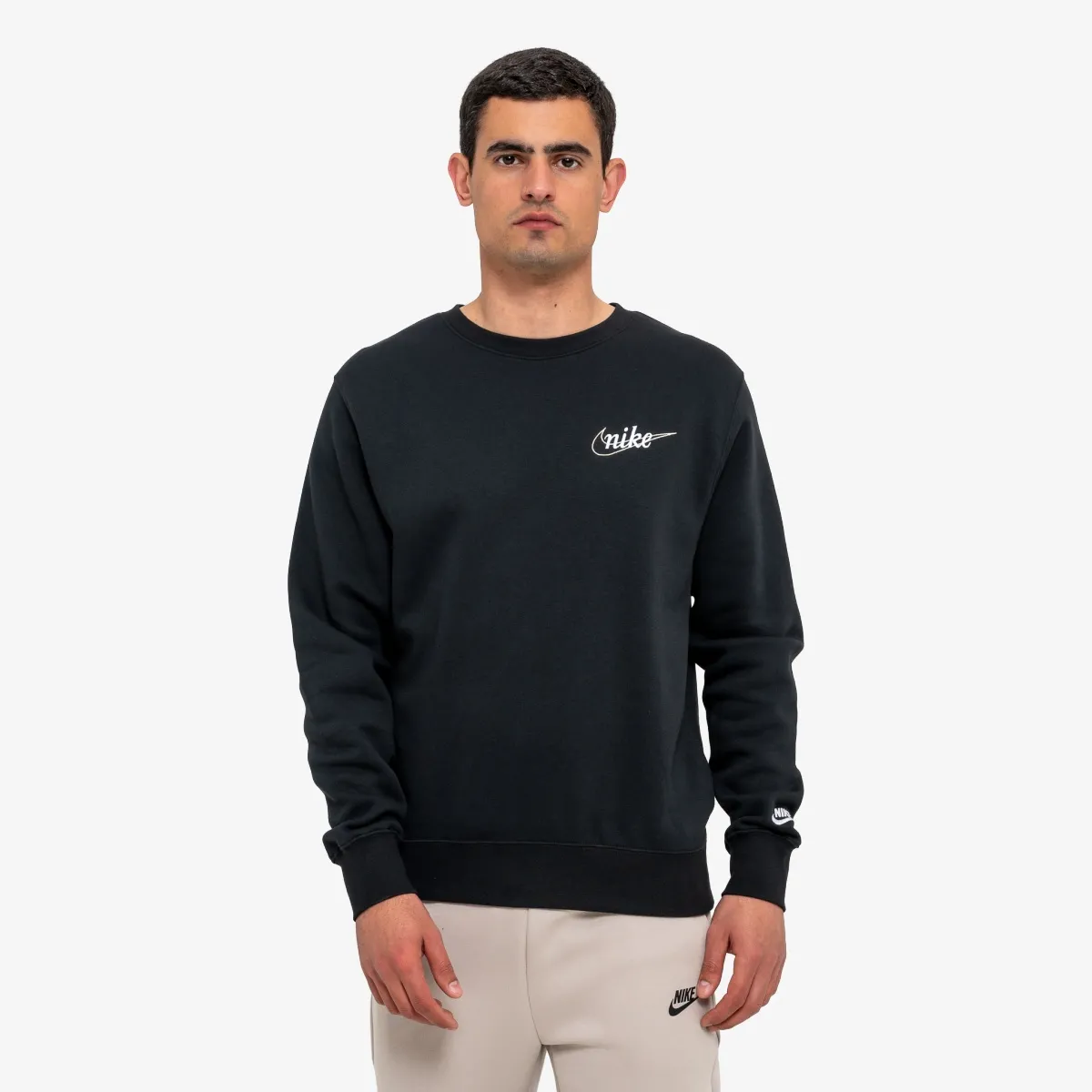 NIKE Majica dugih rukava M NK CLUB BB CREW CTB 