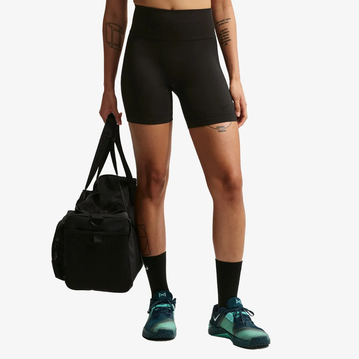 NIKE Tajice W NP DF SMLS HR 5IN SHORT 