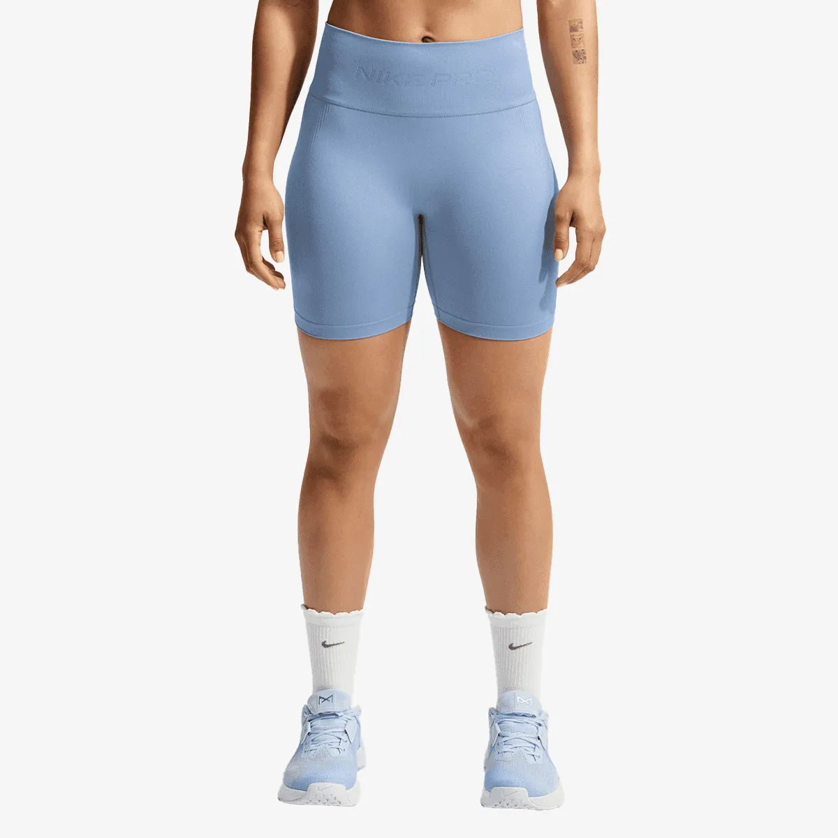 NIKE Tajice W NP DF SMLS HR 5IN SHORT 