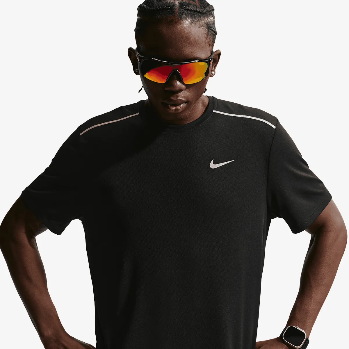 NIKE T-Shirt M NK DF UV MILER SS