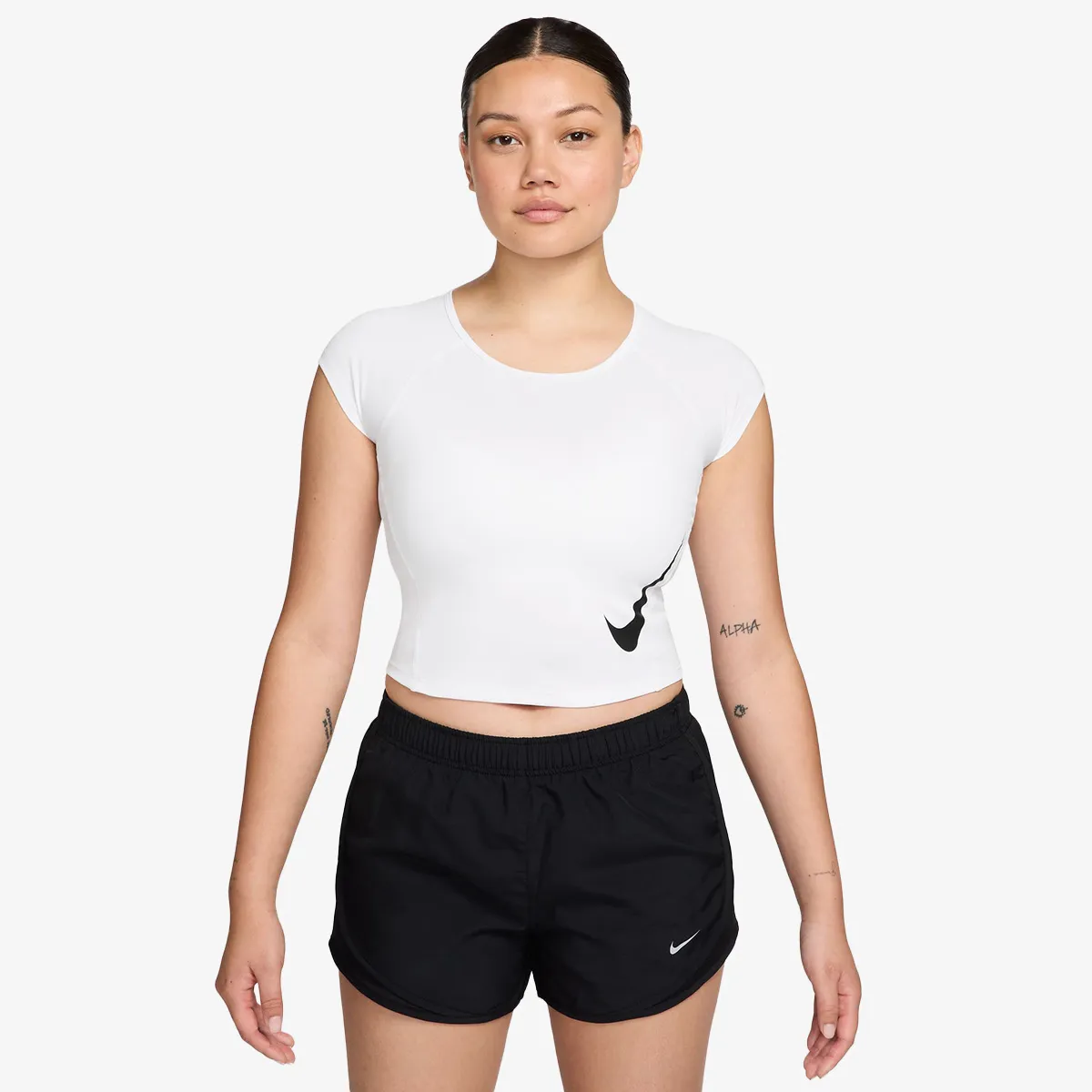 NIKE T-Shirt W NK TEMPO SWOOSH RUN DF SS 