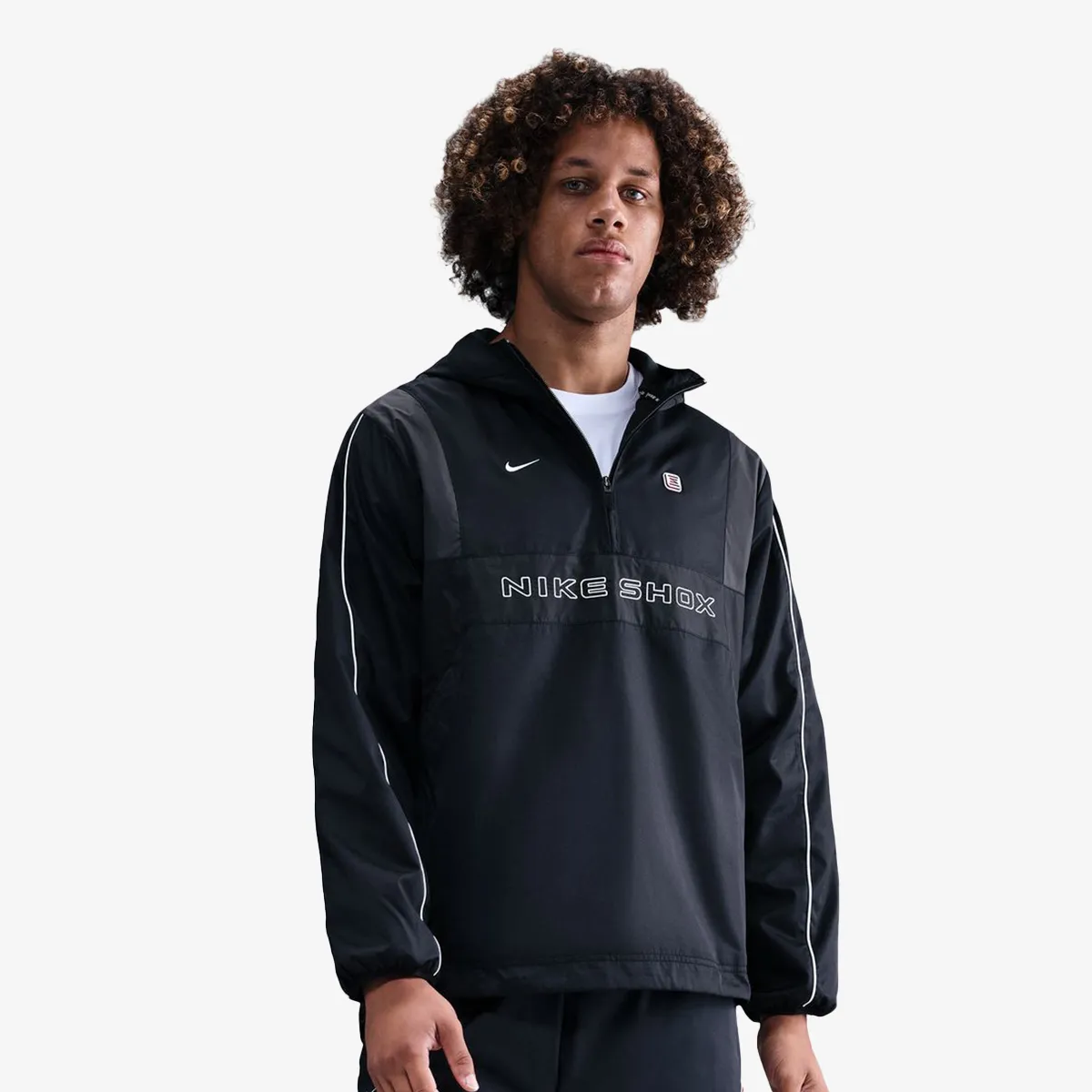 NIKE Majica s kapuljačom M NSW WVN HZ JKT SHOX 
