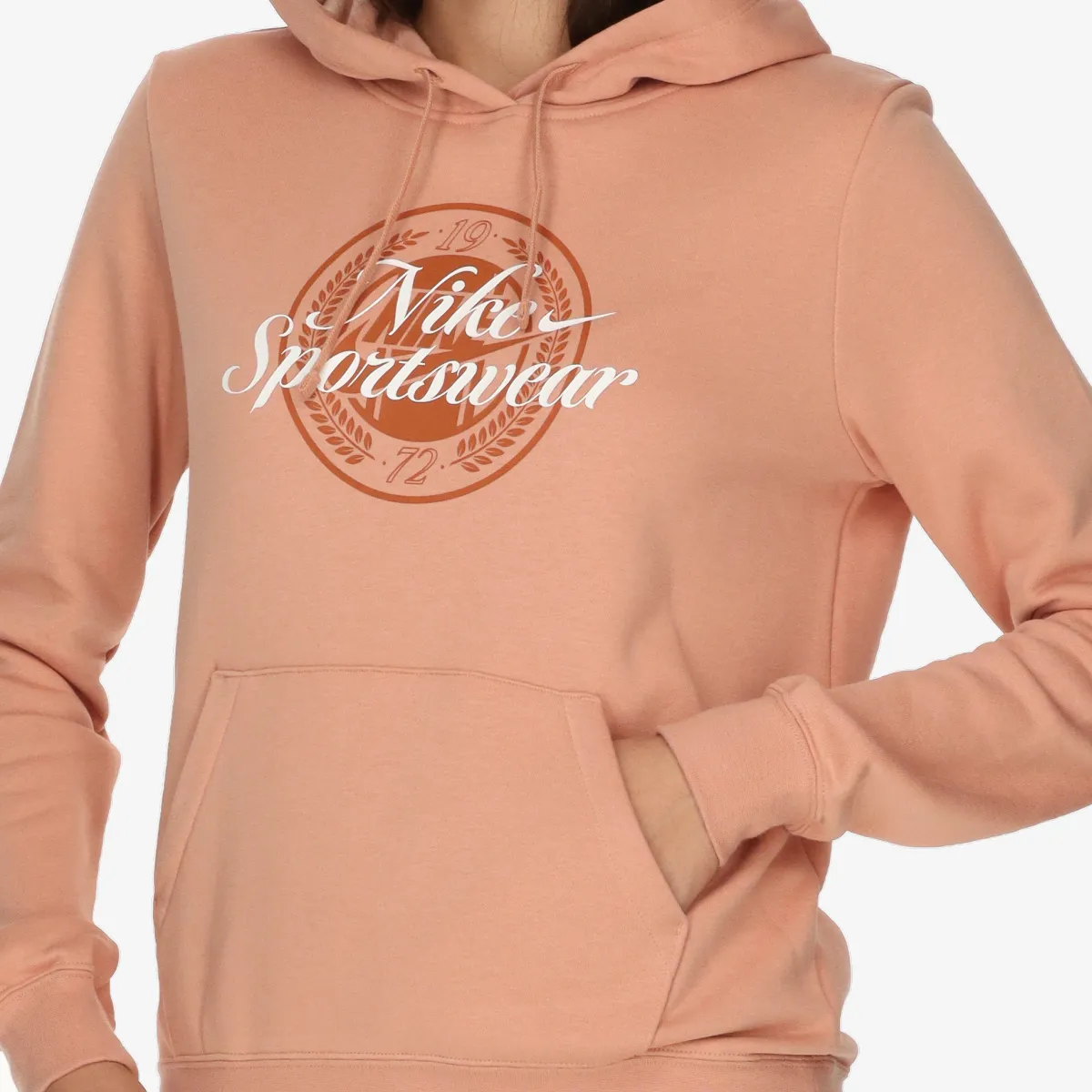 NIKE Majica s kapuljačom W NSW CLUB FLC GX STD PO HDY 