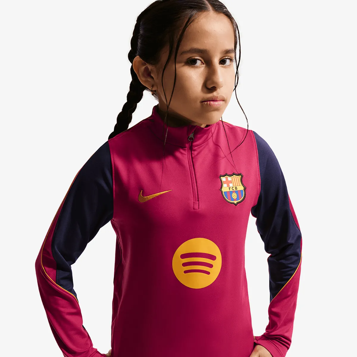 NIKE Majica dugih rukava FCB Y NK DF STRK DRILL TOP K 