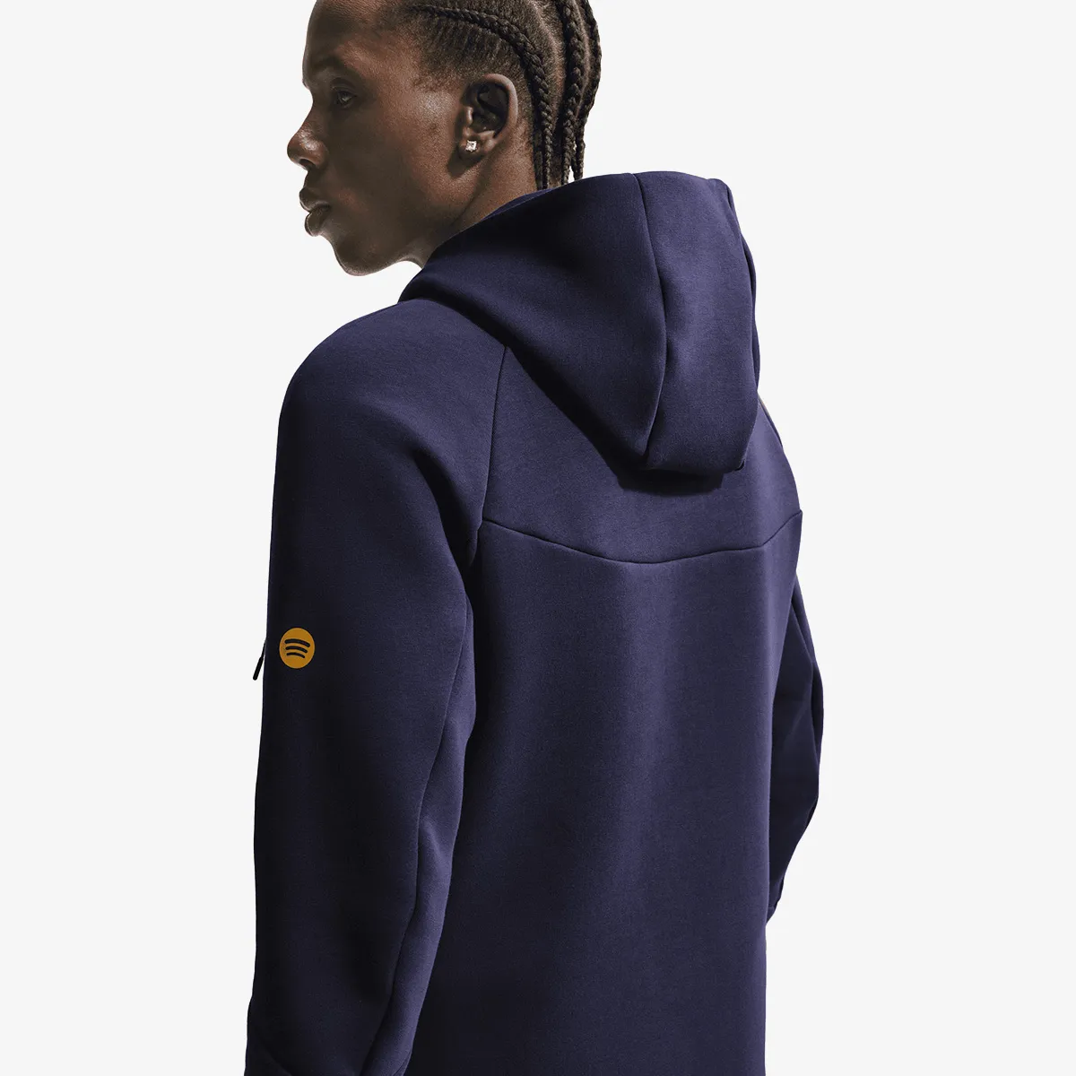 NIKE Majica s kapuljačom s patentom FCB M NK TCH FLC FZ WR HOODIE 